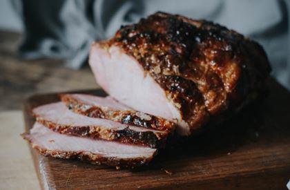 Maple-Glazed Cola Ham Recipe