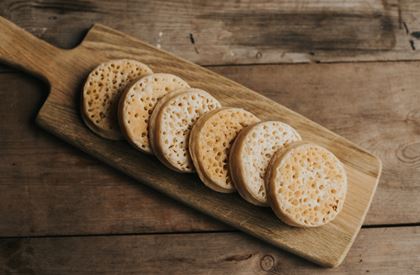 Crusty Cob Luxury Crumpets