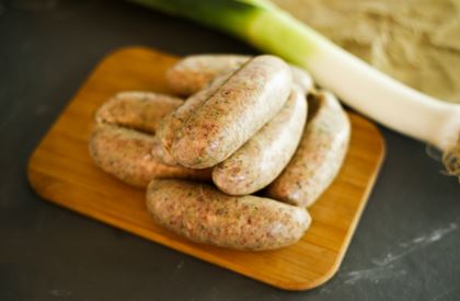 Pork and leek sausages (pack of 8)