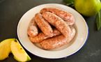 Pork apple sausages (pack of 8)