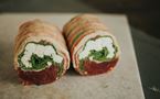 Rolled Loin of Lamb with Feta Cheese and Spinach (Joint)