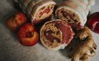 Rolled Loin of Lamb with Plum & Ginger (Individual Steaks)