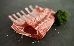 Six bone rack of lamb