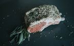 Three-Bone Rack of Lamb with Herb Crust